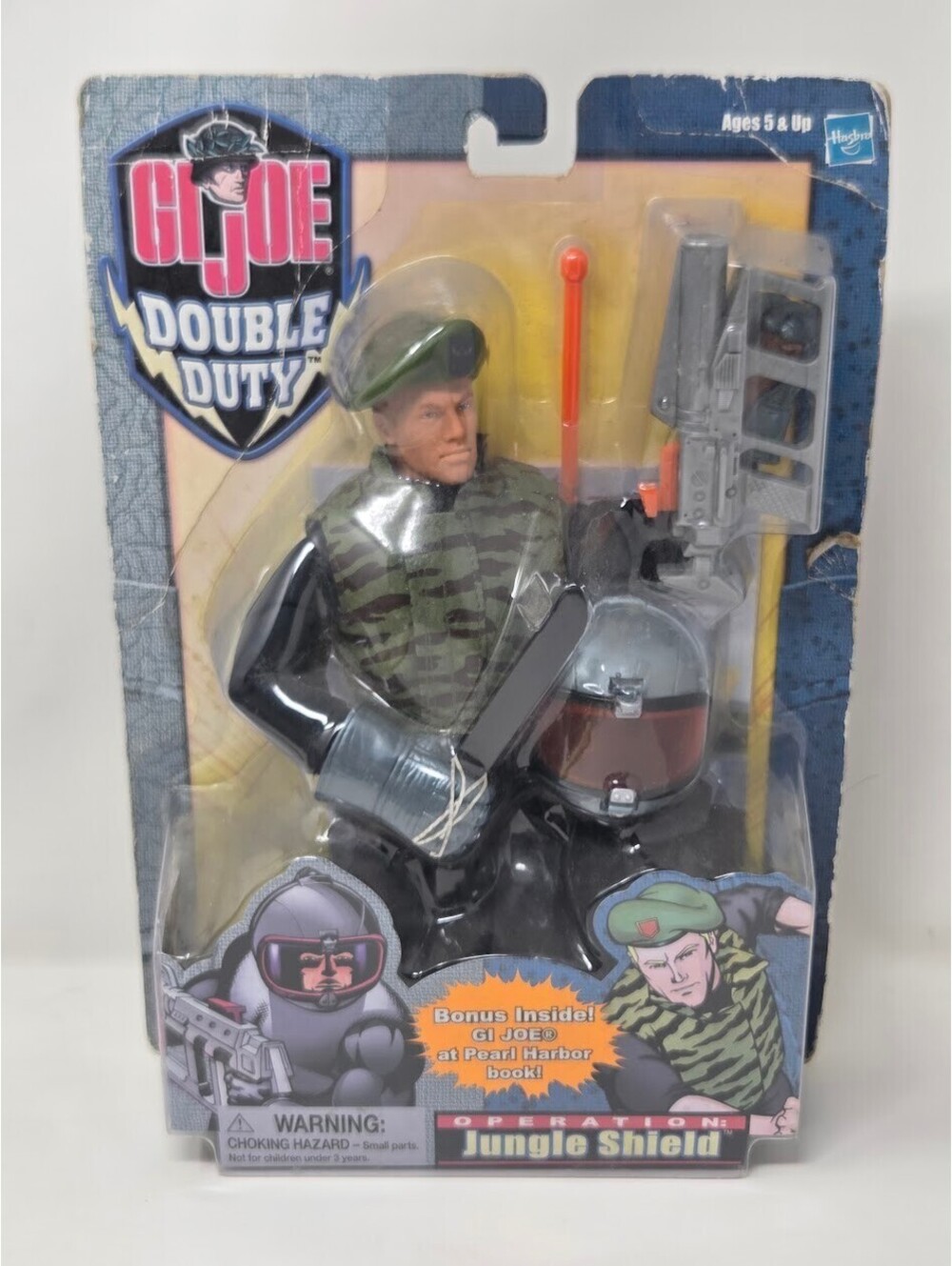 GI Joe Hasbro Operation Jungle Shield - Double Duty Vintage NEW Sealed 2001